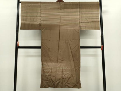 平和屋着物●男性　長襦袢　袷　霞文　正絹　逸品　CABG2125ze