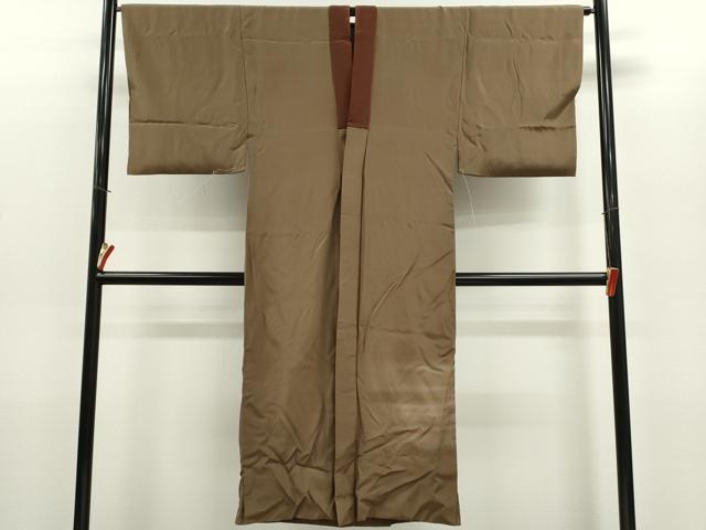 平和屋着物●男性　長襦袢　袷　霞文　正絹　逸品　CABG2125ze