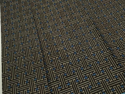 平和屋着物●本場大島紬　龍郷絣　秋名バラ　アンサンブル　正絹　逸品　CABG2132ze
