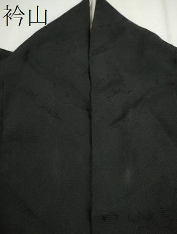 平和屋着物●豪華振袖　駒刺繍　鞠舞花文　暈し染め　黒地　金彩　やまと謹製　正絹　逸品　CABG2141ze