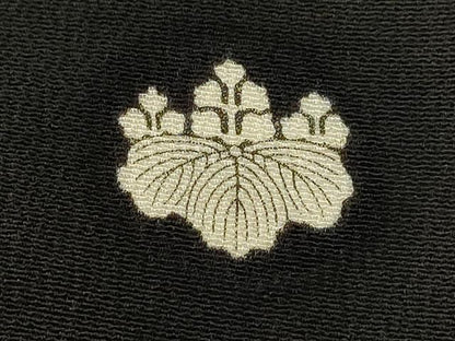 平和屋着物■豪華黒留袖 駒刺繍 鳳凰更紗花唐草文 金彩 正絹 逸品 CABG2173ze