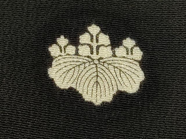 平和屋着物■豪華黒留袖 駒刺繍 鳳凰更紗花唐草文 金彩 正絹 逸品 CABG2173ze