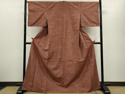 平和屋着物■上質な紬 霞文 正絹 逸品 CABG2174ze