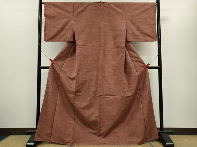 平和屋着物■上質な紬 霞文 正絹 逸品 CABG2174ze