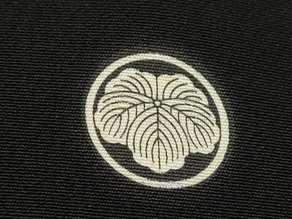 平和屋着物■豪華黒留袖 御所車吉祥草花文 金銀彩 正絹 逸品 CABG2175ze