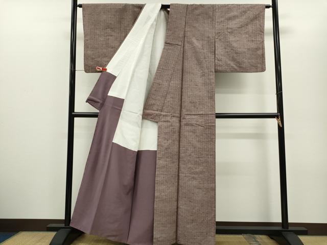 平和屋着物■上質な紬 霞文 正絹 逸品 CABG2182ze