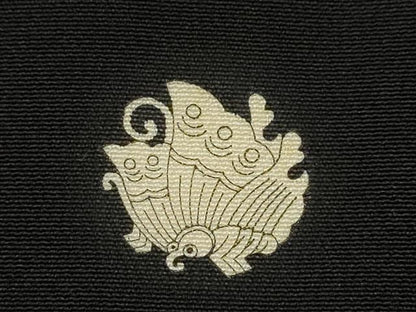 平和屋着物■豪華黒留袖 駒刺繍 花車宝尽くし 金銀彩 正絹 逸品 CABG2183ze