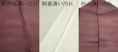 平和屋着物■虹色創家 本郷大田子 小紋 大田子そめ 霞文 暈し染め 正絹 逸品 CABG2203ze