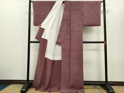 平和屋着物■虹色創家 本郷大田子 小紋 大田子そめ 霞文 暈し染め 正絹 逸品 CABG2203ze