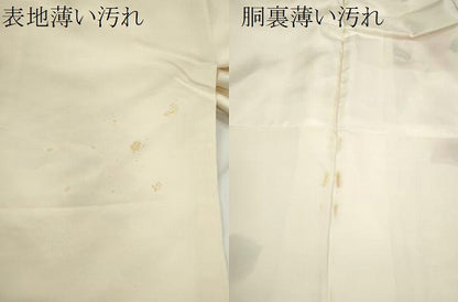 平和屋着物■訪問着　枝花文　正絹　逸品　CABG2208ze