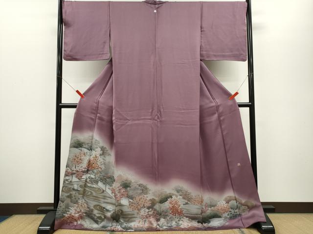 平和屋着物■豪華色留袖　作家物　刺繍　石庭　暈し染め　金彩　正絹　逸品　CABG2209ze