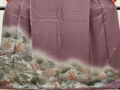 平和屋着物■豪華色留袖　作家物　刺繍　石庭　暈し染め　金彩　正絹　逸品　CABG2209ze