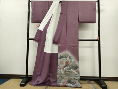 平和屋着物■豪華色留袖　作家物　刺繍　石庭　暈し染め　金彩　正絹　逸品　CABG2209ze
