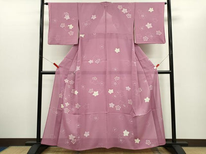 平和屋着物＊夏物 訪問着 絽 舞花文 正絹 逸品 CABG2218ze