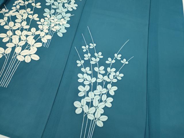平和屋着物＊夏物　訪問着　絽　萩　正絹　逸品　CABG2219ze