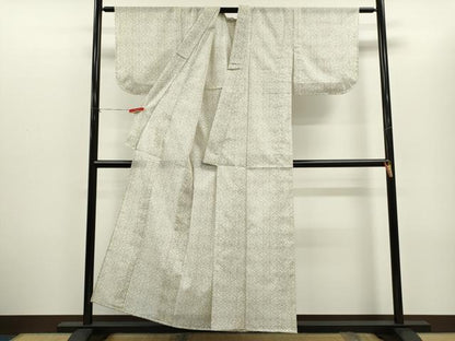 平和屋着物＊夏物　小紋　吉祥文　洗える着物　CABG2224ze