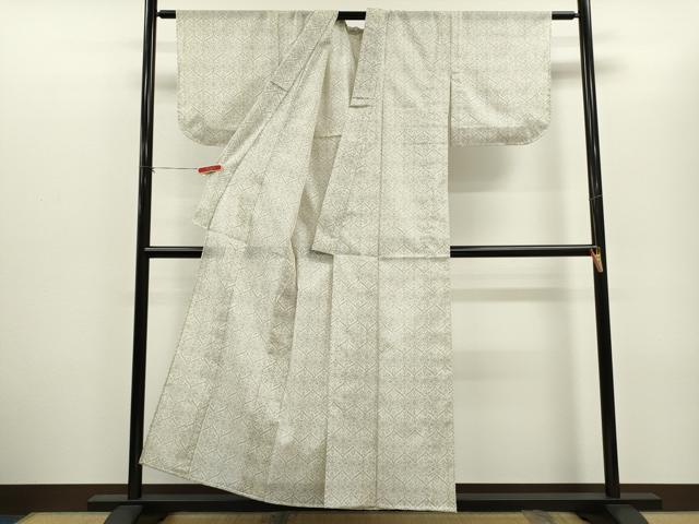 平和屋着物＊夏物　小紋　吉祥文　洗える着物　CABG2224ze