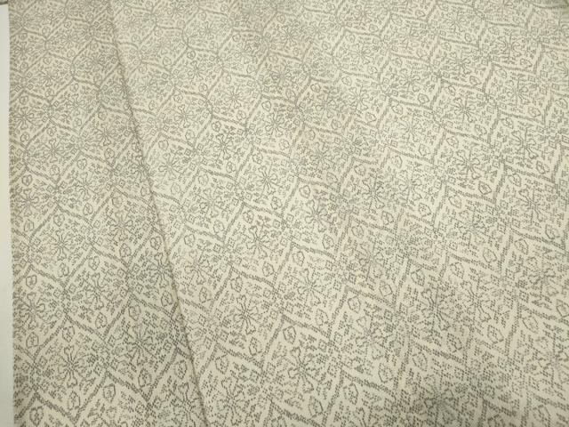 平和屋着物＊夏物　小紋　吉祥文　洗える着物　CABG2224ze