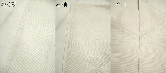 平和屋着物＊夏物　訪問着　手描き　枝花文　正絹　逸品　CABG2226ze