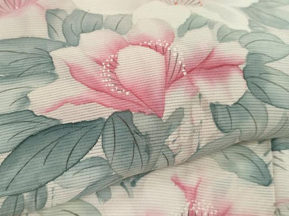 平和屋着物＊夏物　訪問着　手描き　枝花文　正絹　逸品　CABG2226ze