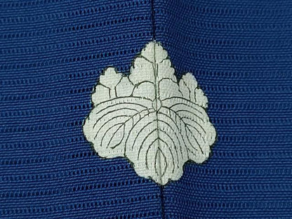 平和屋着物＊夏物　色無地　絽　紺瑠璃色　正絹　逸品　CABG2231ze