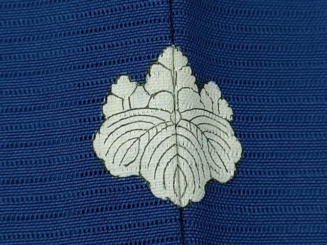 平和屋着物＊夏物　色無地　絽　紺瑠璃色　正絹　逸品　CABG2231ze