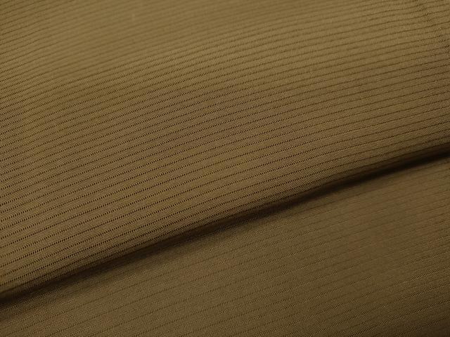 平和屋着物＊本加賀友禅作家　成竹登茂男監修　夏物　色無地　絽　朽葉色　正絹　逸品　CABG2236ze