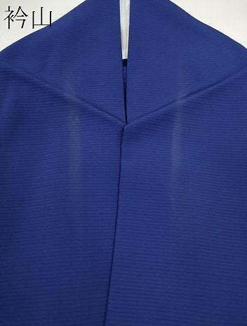 平和屋着物＊夏物　色無地　絽　紺桔梗色　正絹　逸品　CABG2245ze