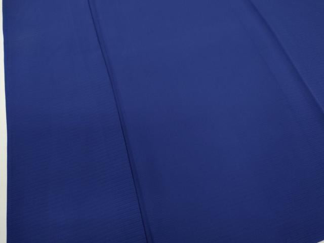 平和屋着物＊夏物　色無地　絽　紺桔梗色　正絹　逸品　CABG2245ze