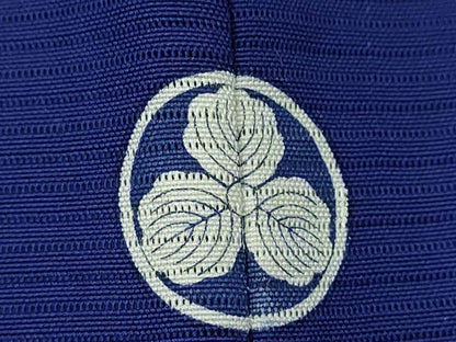 平和屋着物＊夏物　色無地　絽　紺桔梗色　正絹　逸品　CABG2245ze