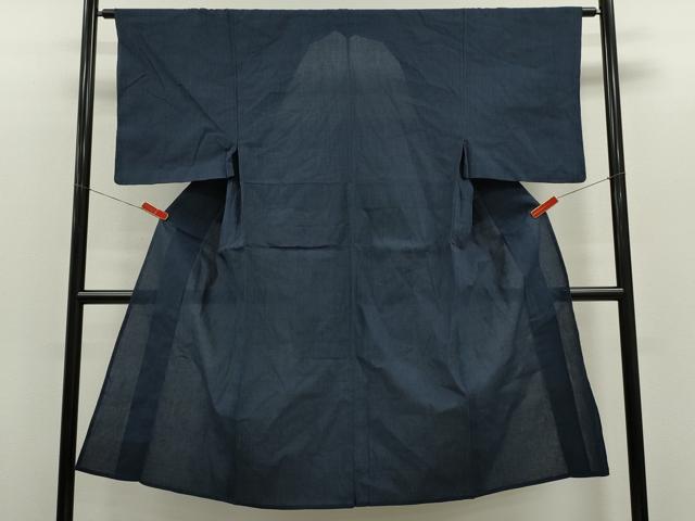平和屋着物＊夏物　男性　紬　霞文　綿麻　逸品　CABG2246ze