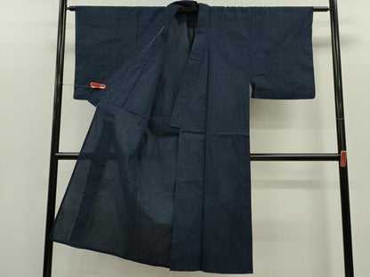 平和屋着物＊夏物　男性　紬　霞文　綿麻　逸品　CABG2246ze