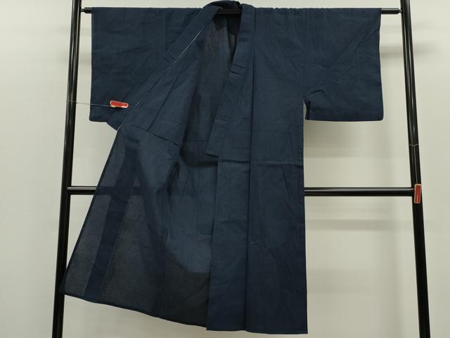 平和屋着物＊夏物　男性　紬　霞文　綿麻　逸品　CABG2246ze