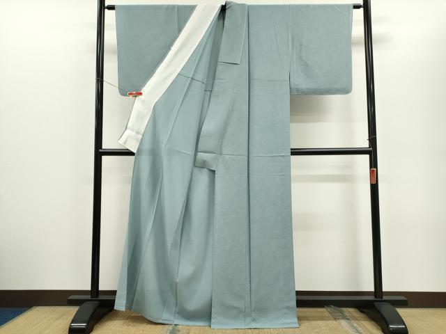 平和屋着物＊夏物　江戸小紋　作家物　鮫小紋柄　正絹　逸品　未使用　CABG2249ze