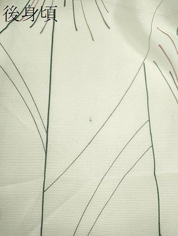 平和屋着物＊夏物 小紋 絽 芒 正絹 逸品 CABG2281ze