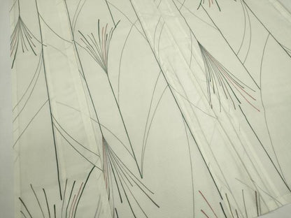 平和屋着物＊夏物 小紋 絽 芒 正絹 逸品 CABG2281ze