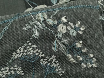 平和屋着物＊夏物　訪問着　紗紬　総刺繍　枝花文　健勝苑扱い　正絹　逸品　CABG2285ze