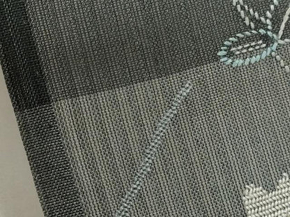 平和屋着物＊夏物　訪問着　紗紬　総刺繍　枝花文　健勝苑扱い　正絹　逸品　CABG2285ze
