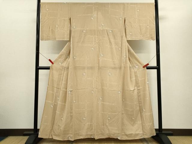 平和屋着物＊夏物　訪問着　絽　リス　草木文　正絹　逸品　CABG2295ze
