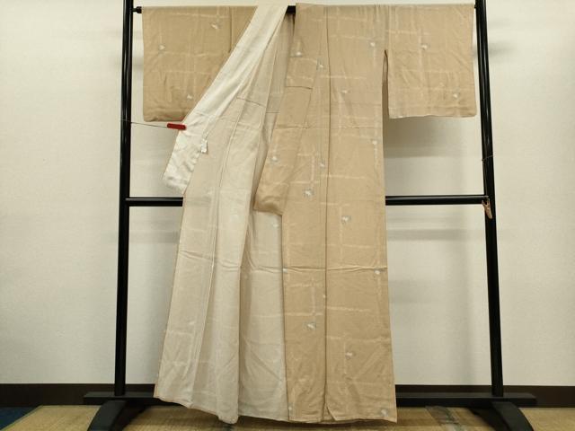 平和屋着物＊夏物　訪問着　絽　リス　草木文　正絹　逸品　CABG2295ze