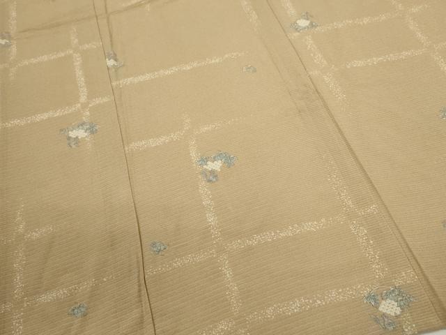 平和屋着物＊夏物　訪問着　絽　リス　草木文　正絹　逸品　CABG2295ze
