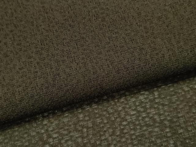 平和屋着物▽男性　羽織　スリーシーズン　春夏秋　塵除け　色無地　涅色　正絹　逸品　CABG2306ze