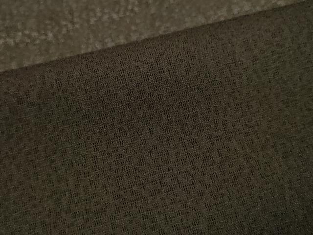 平和屋着物▽男性　羽織　スリーシーズン　春夏秋　塵除け　色無地　涅色　正絹　逸品　CABG2306ze