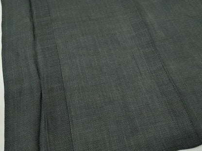 平和屋着物＊夏物　男性　石川県指定無形文化財　能登上布　本麻手織上布　100亀甲　総詰め　麻　逸品　CABG2309ze