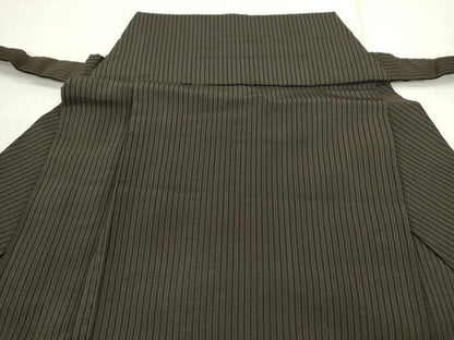 平和屋着物■男性 行灯袴 縞 正絹 逸品 CABG2336ze