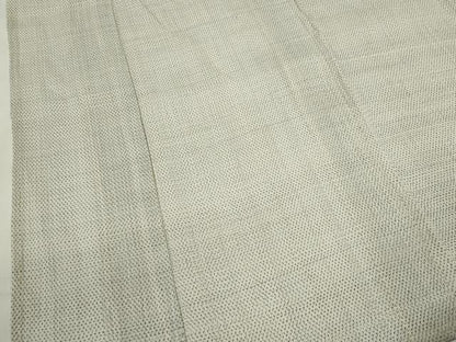 平和屋着物＊夏物　男性　本塩沢　小千谷ちぢみ　十字絣　麻　逸品　CABG2347ze