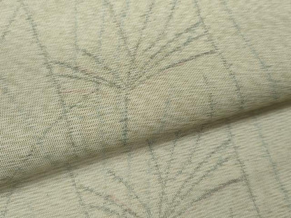 平和屋着物＊夏物　小紋　絽　芒　洗える着物　CABG2363ze