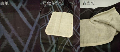 平和屋着物＊夏物　紗紬　檜垣文　正絹　逸品　CABG2366ze