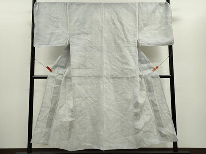 平和屋着物＊夏物　男性　小紋・浴衣兼用　亀甲柄　綿麻　逸品　CABG2371ze