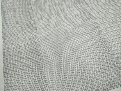 平和屋着物＊夏物　男性　小紋・浴衣兼用　亀甲柄　綿麻　逸品　CABG2371ze